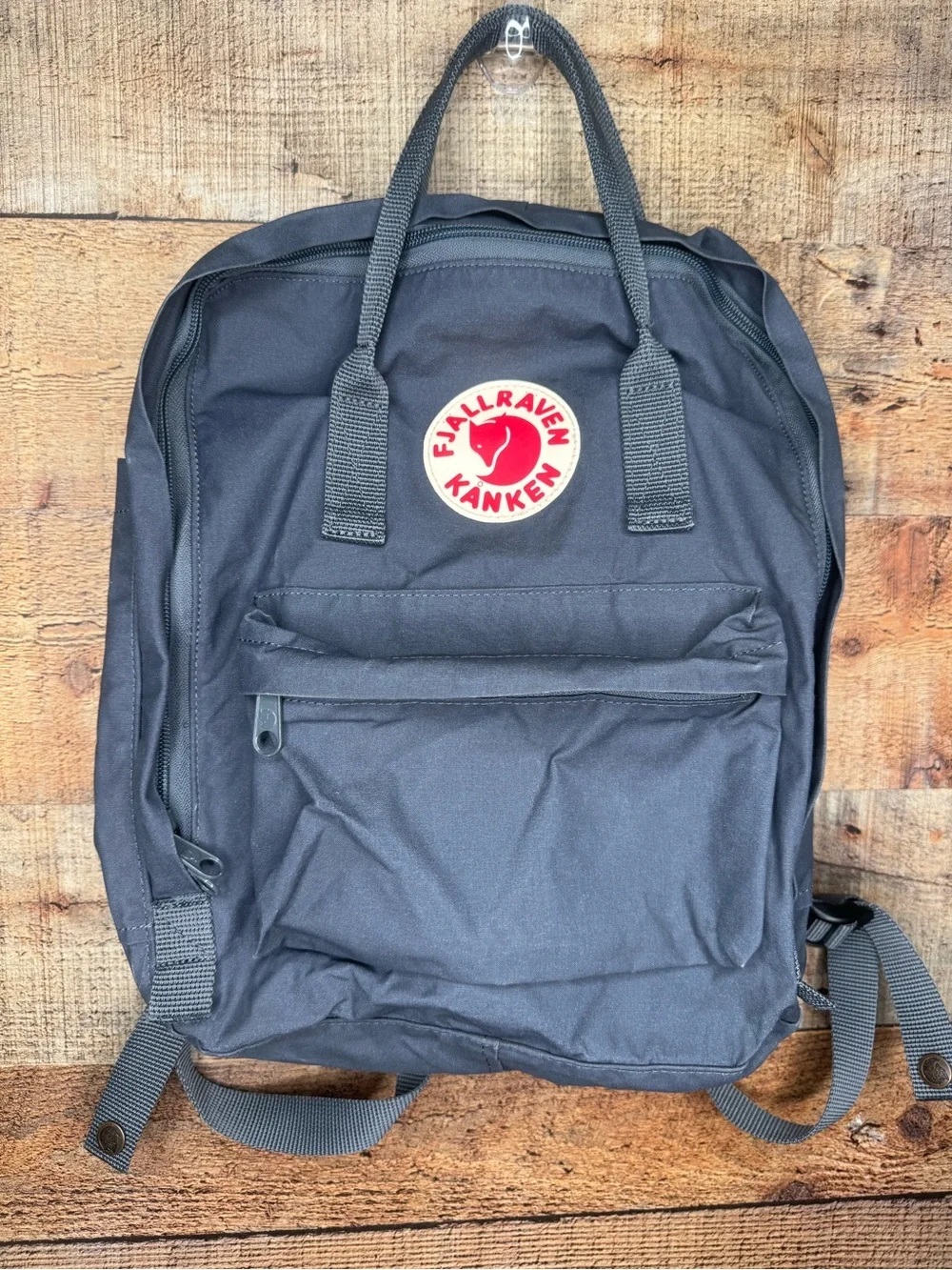 Fjallraven Kanken Classic Backpack Blue Gray Bag 23510 Everyday Preppy Storage